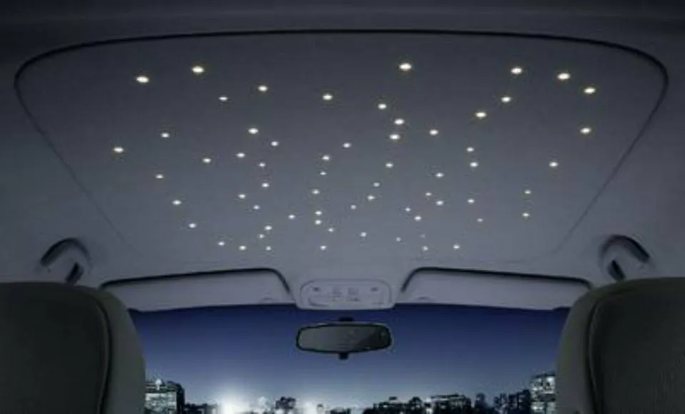 Dachhimmel mit eingearbeitetem Sternenhimmel